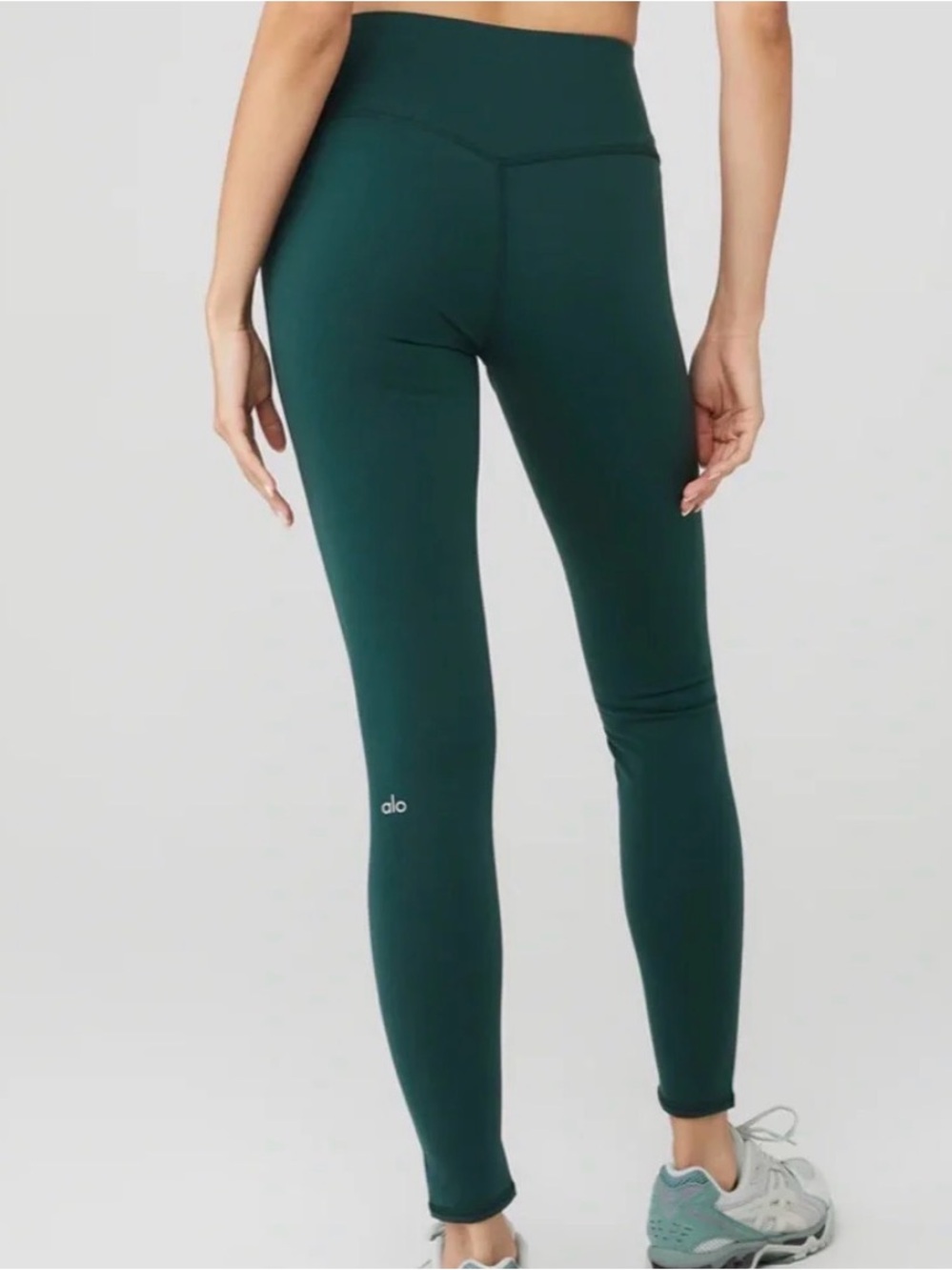 ALO Yoga Winter Warm Leggings in Teal